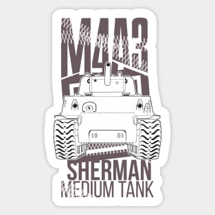 M4 Sherman Sticker